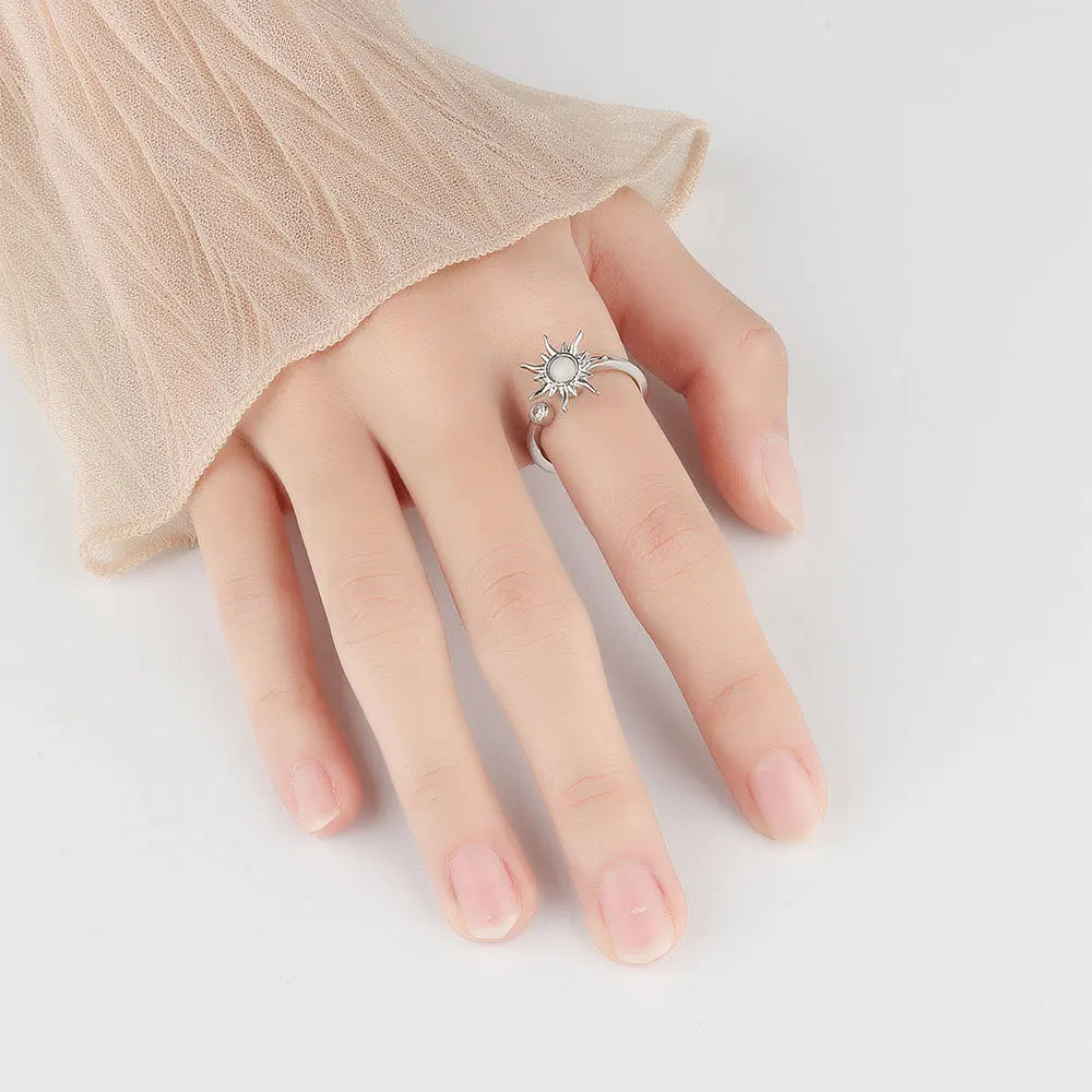 Helia – Bague solaire tournante et relaxante
