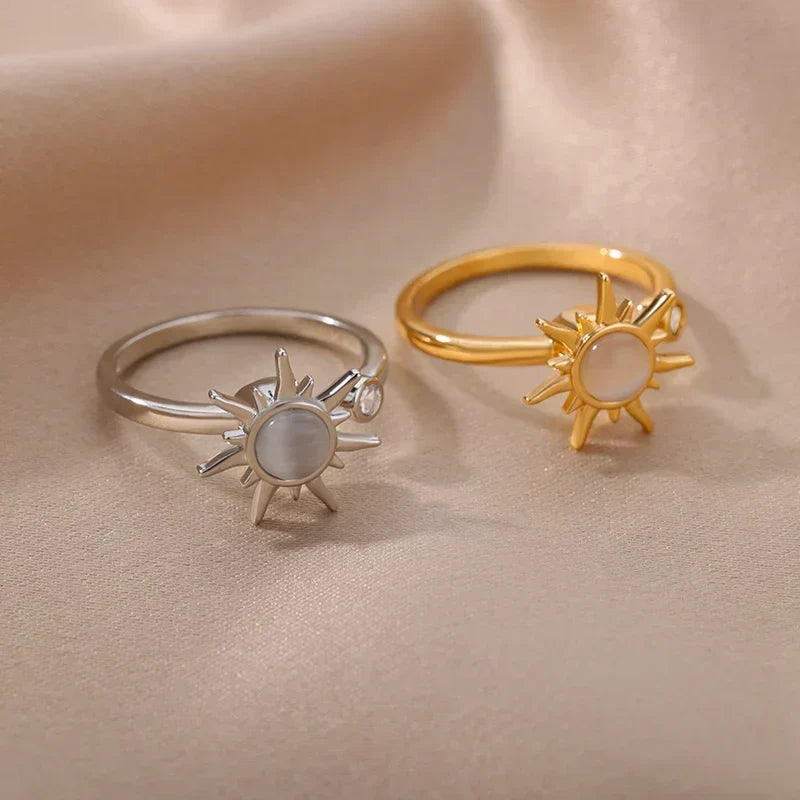 Helia – Bague solaire tournante et relaxante