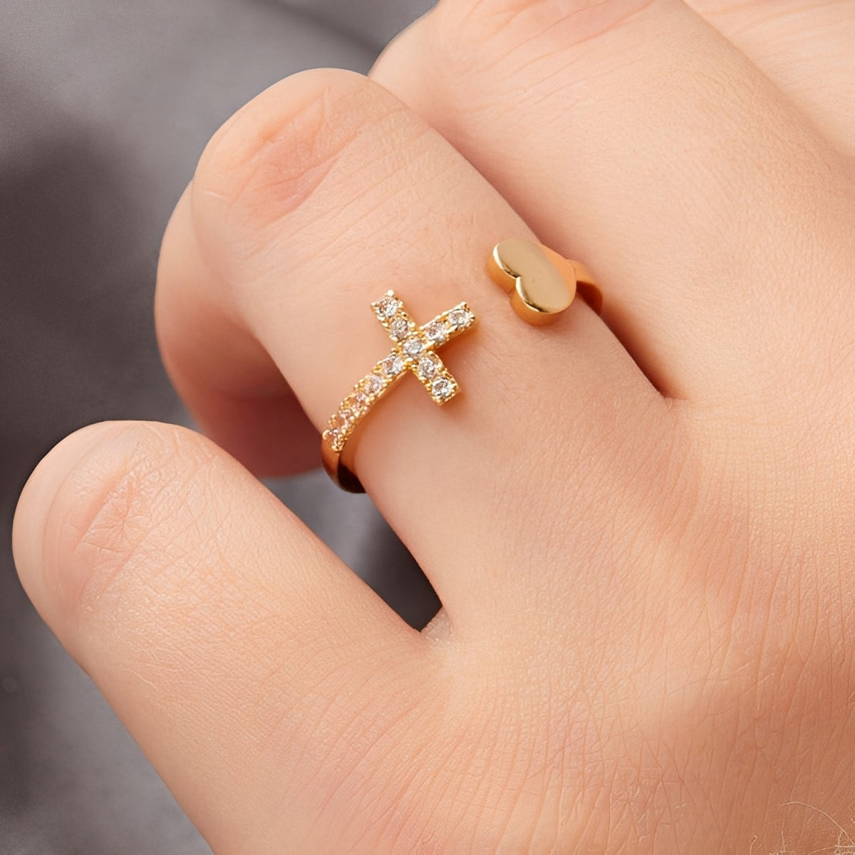 Maelys – Bague croisée pour dames