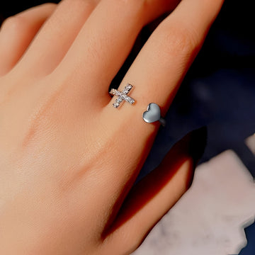 Maelys – Bague croisée pour dames