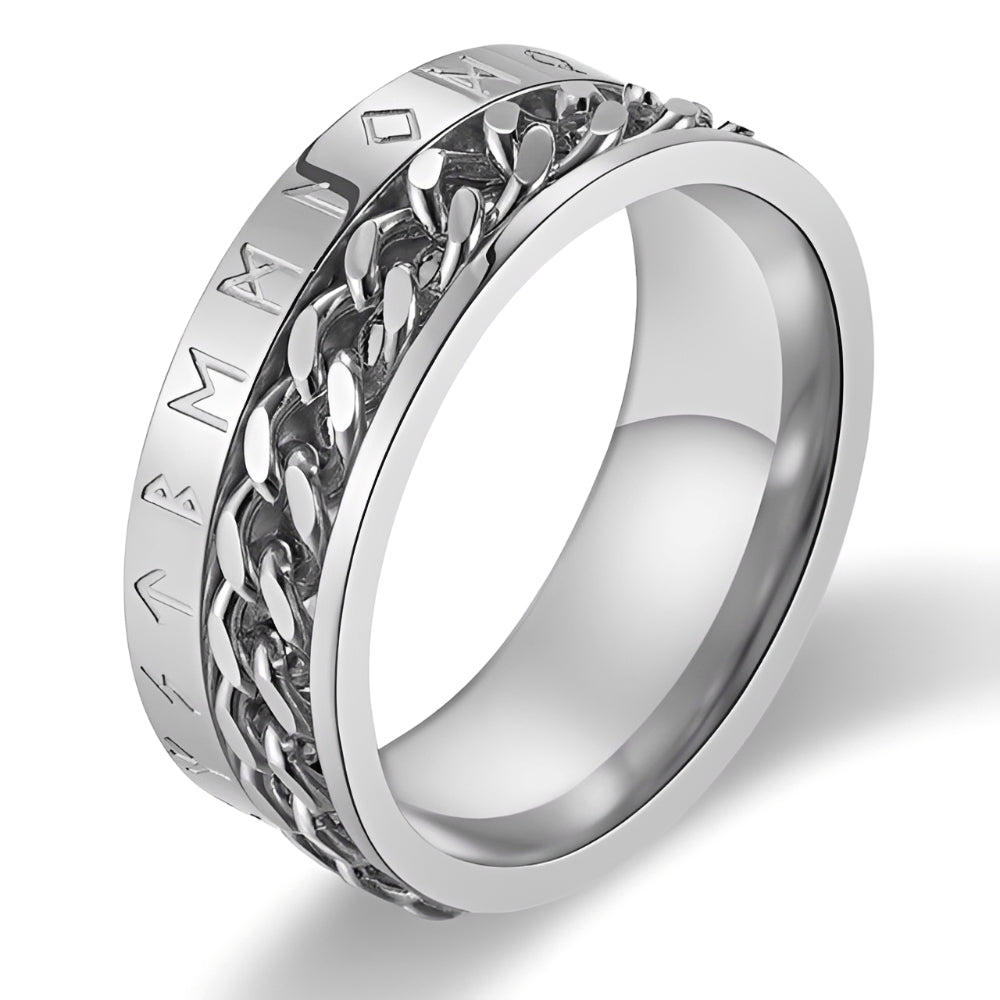 Eirik – Bague nordique viking en 3 couleurs