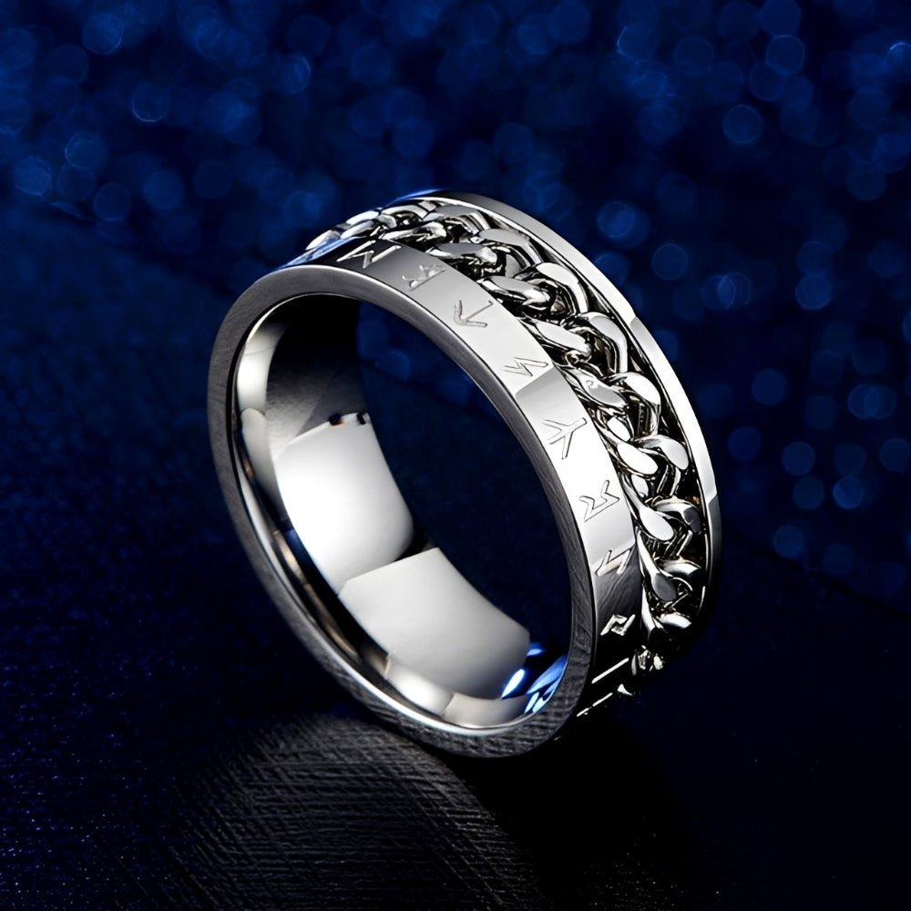 Eirik – Bague nordique viking en 3 couleurs