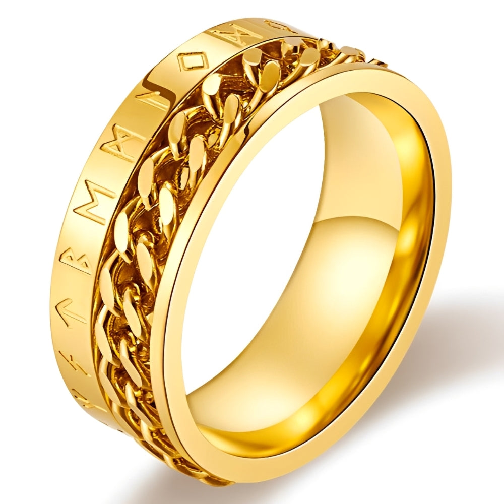 Eirik – Bague nordique viking en 3 couleurs