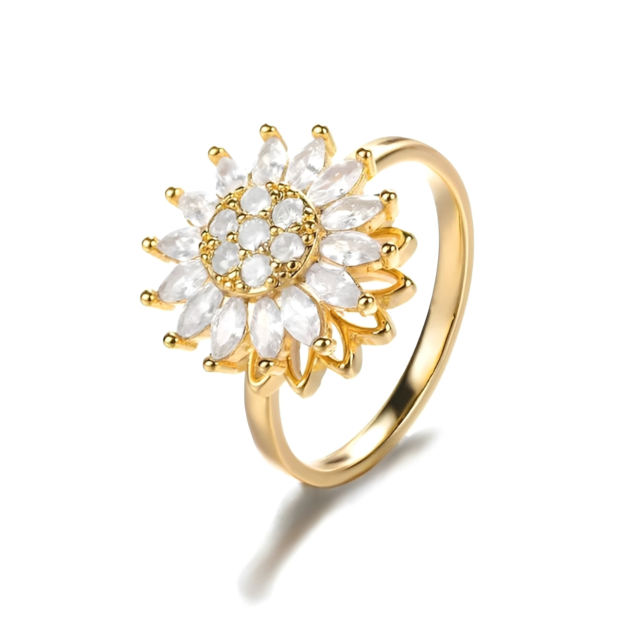 Solaya – Bague de tournesol anti-stress