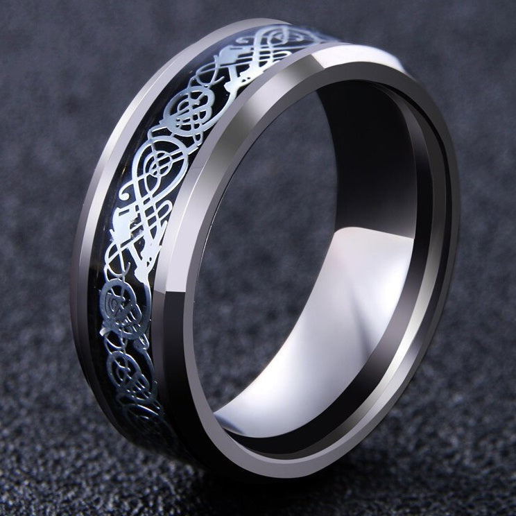 Jarl – Bague viking avec design archaïque