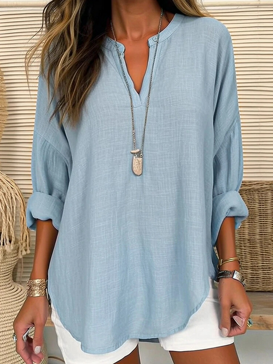 Eliza - Casual Linen Shirt