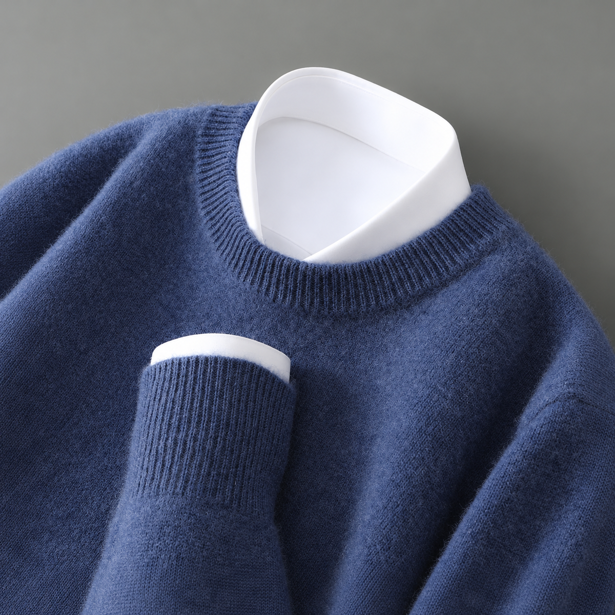 Wayne - Pull rétro épais pour hommes
