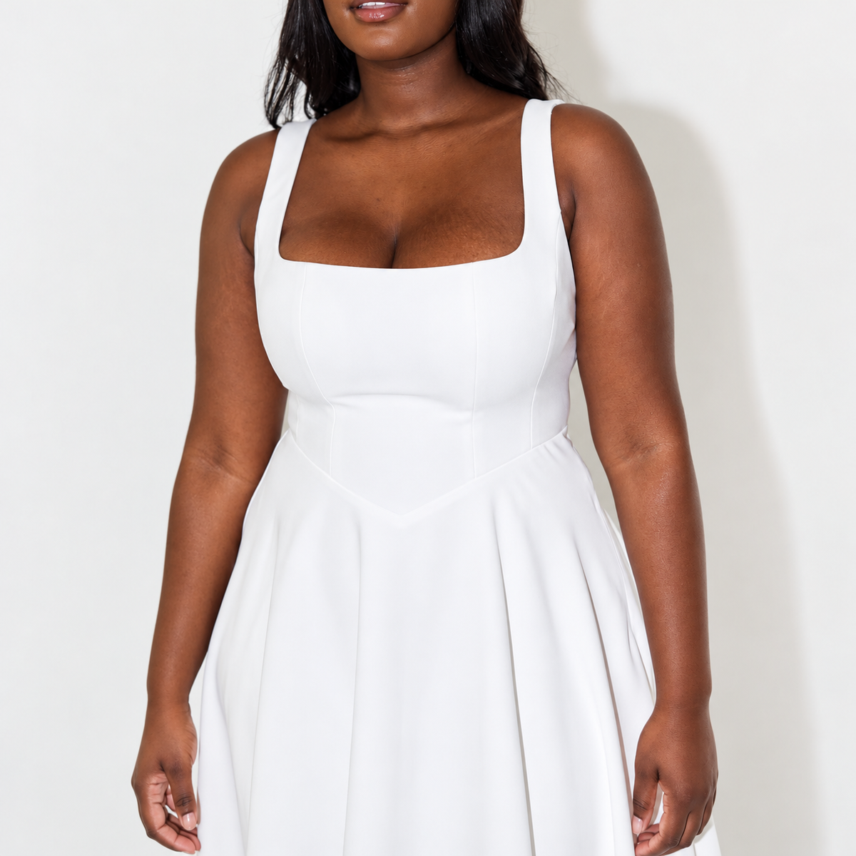 Melisandre - Robe Midi Femme, Élégante & Polyvalente