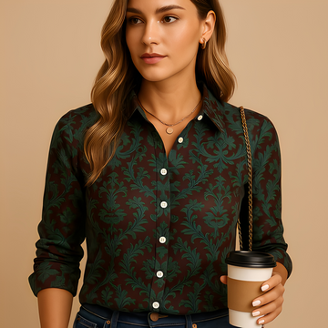 Alesha - Blouse élégante à manches longues pour femmes