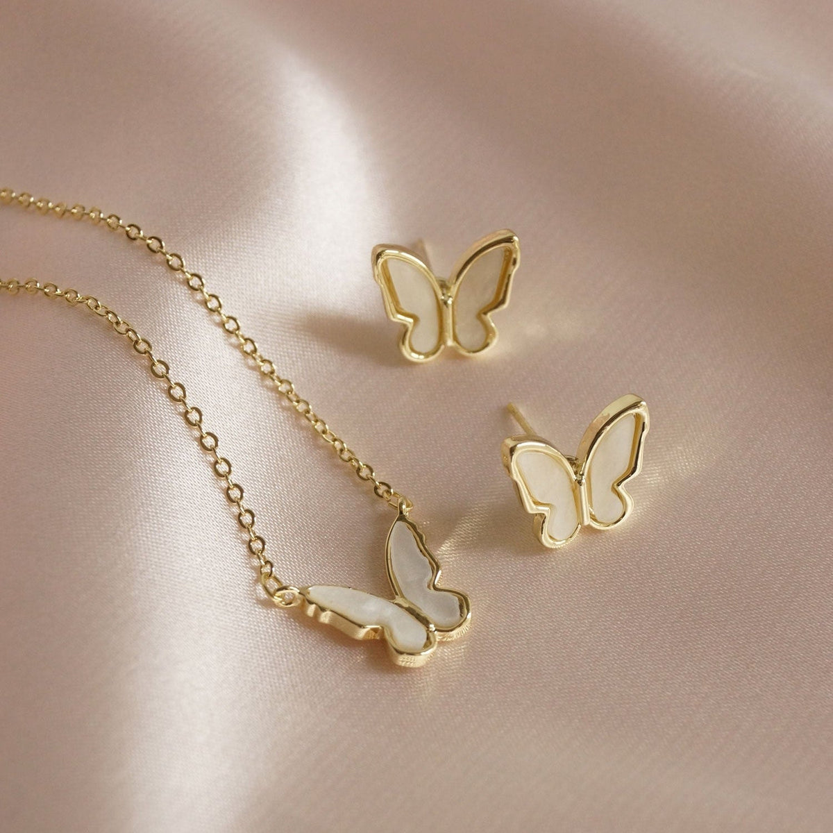 Beabell - Collier de perles en forme de papillon