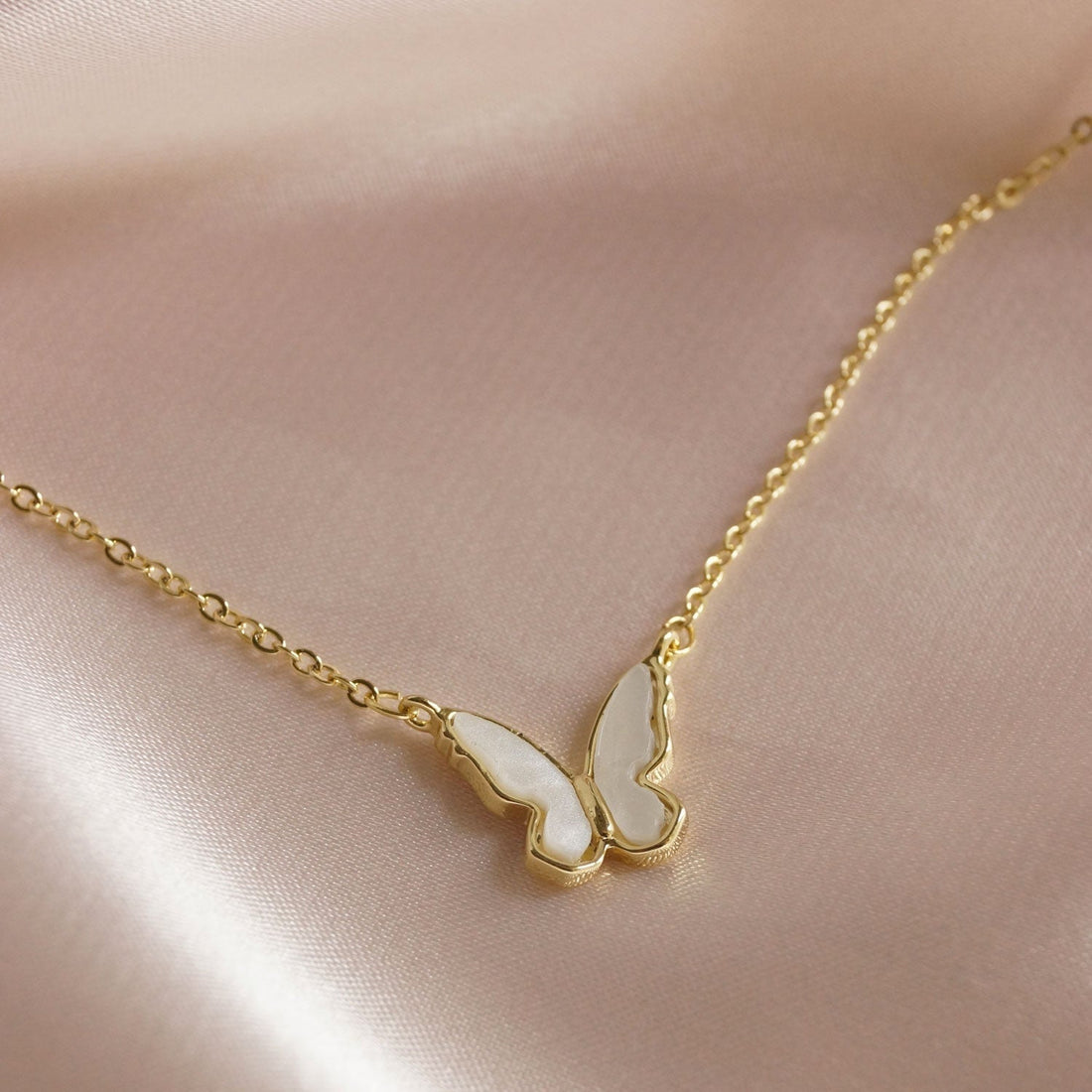 Beabell - Collier de perles en forme de papillon