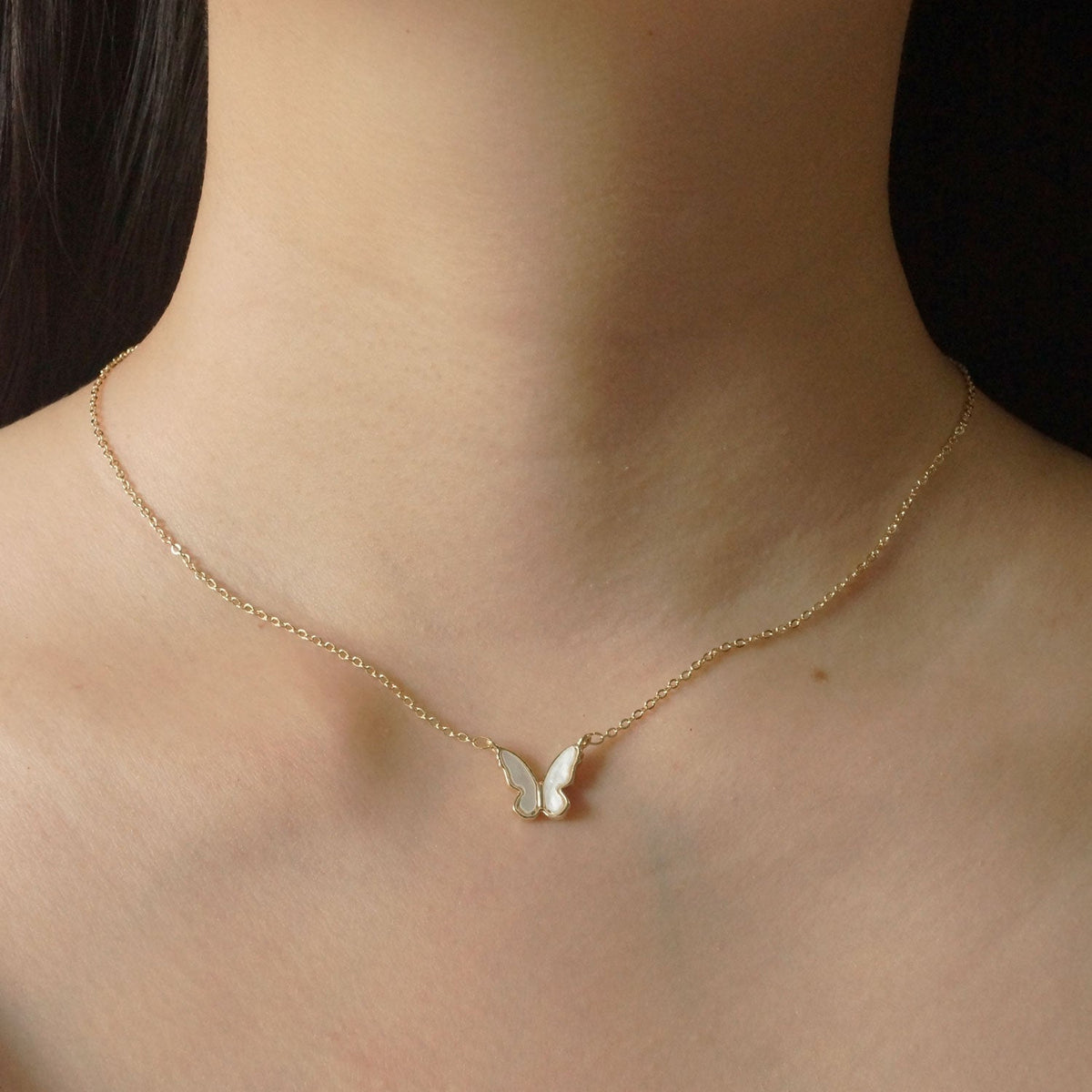 Beabell - Collier de perles en forme de papillon