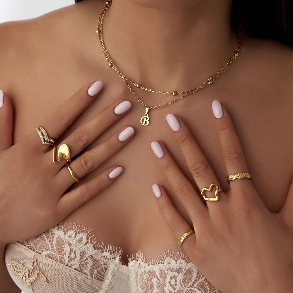 Alessia – Collier d'initiales 26 lettres