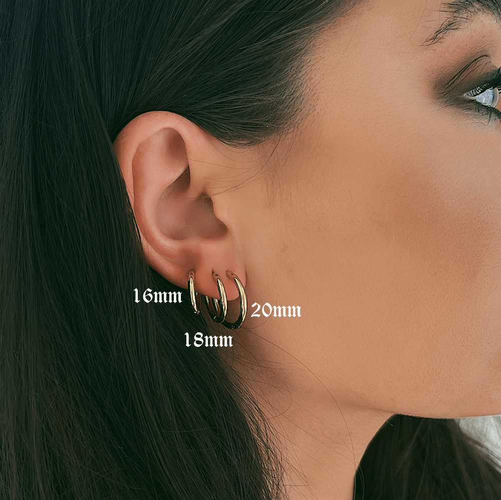 Celia – Boucles d'oreilles dorées élégantes