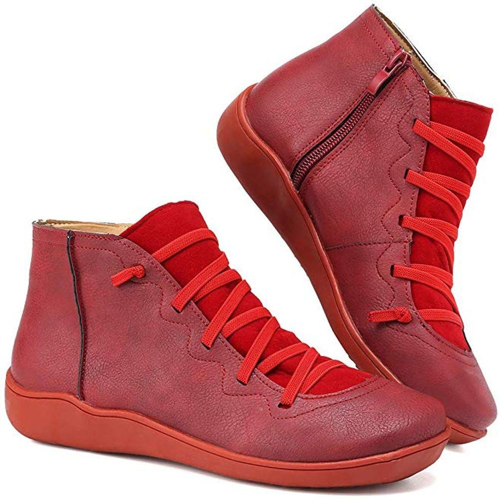 Afra - Bottes à lacets classiques