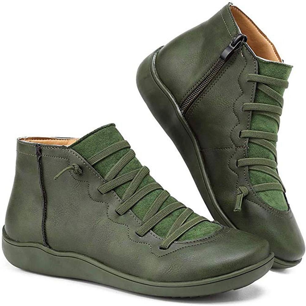 Afra - Bottes à lacets classiques