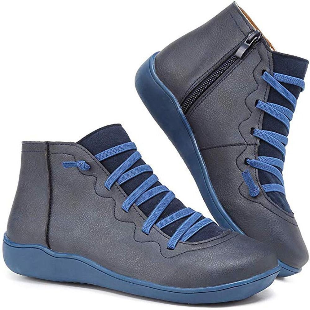 Afra - Bottes à lacets classiques