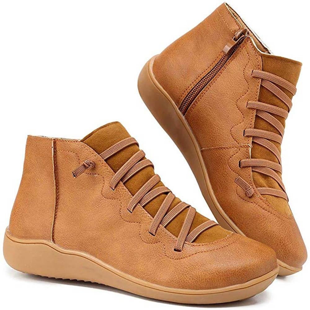 Afra - Bottes à lacets classiques