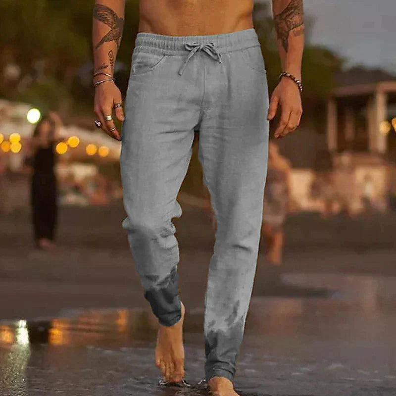 Linford - pantalon lin pour homme