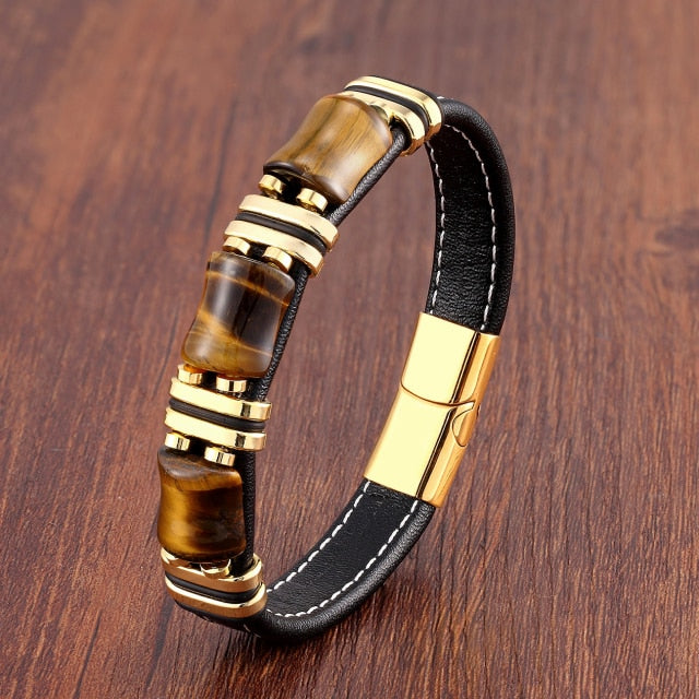 Kaelen – bracelet et œil de tigre protecteur