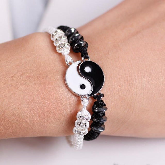 Aiko – Bracelet Yin Yang de l'Harmonie Partagée