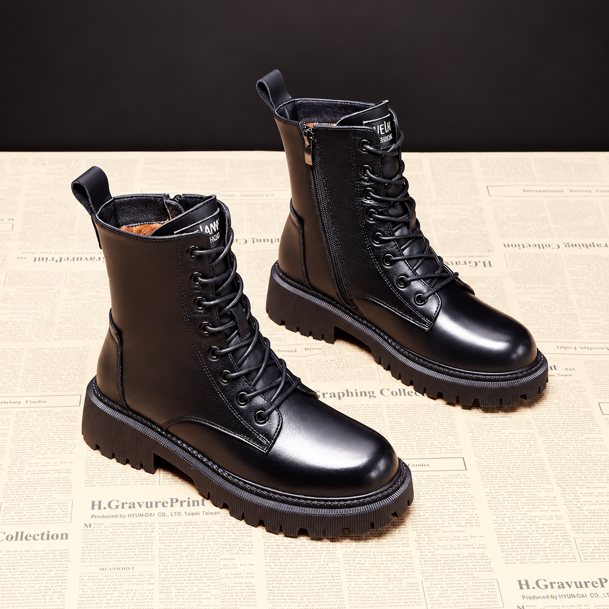 Delphine – Bottes d'hiver noires