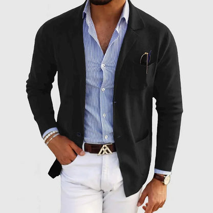 Nico – Veste chic pour homme avec col et boutons