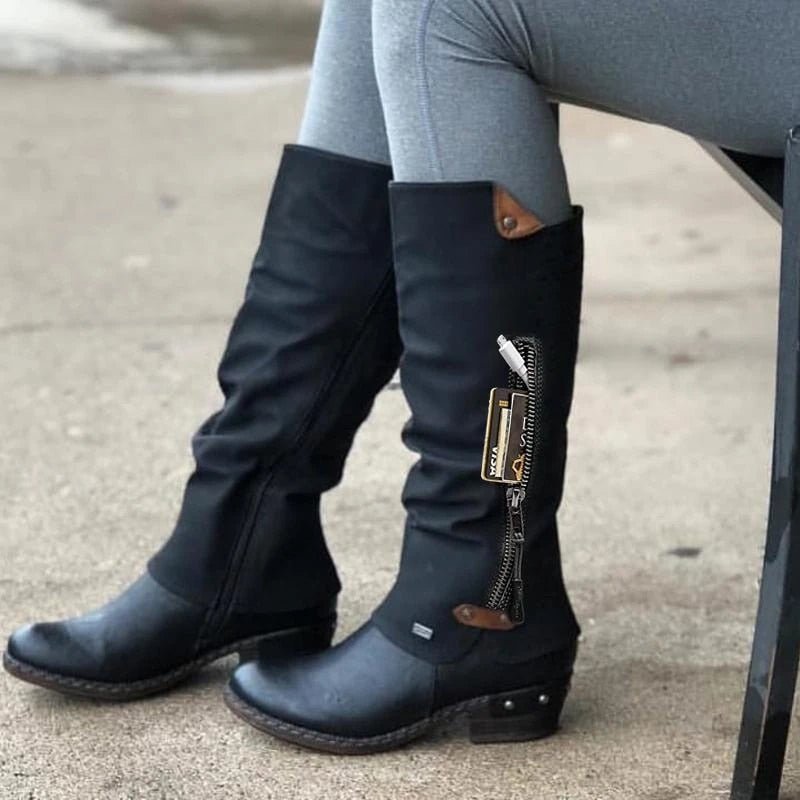Hana - Bottes-femme - Hautes et stylées