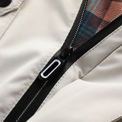 Luke – Manteau Imperméable en Titane