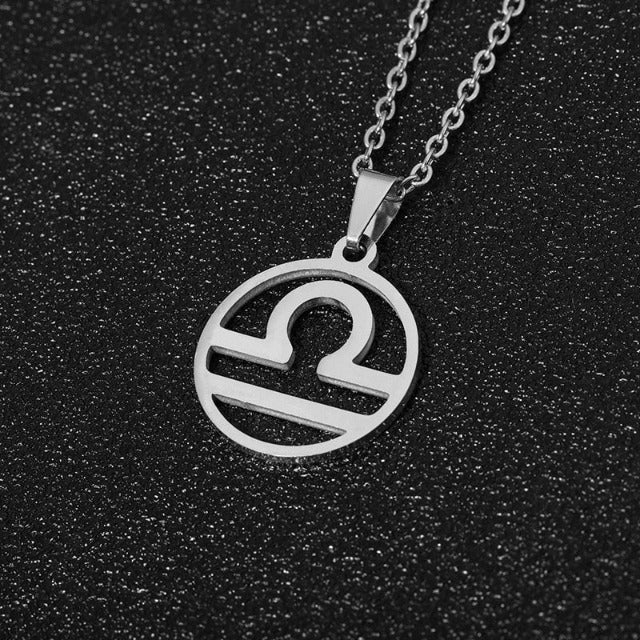Astra – Collier zodiacal avec pendentif de 12 constellations