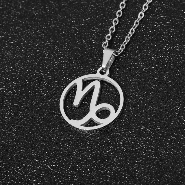 Astra – Collier zodiacal avec pendentif de 12 constellations