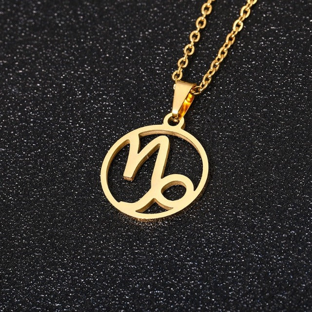 Astra – Collier zodiacal avec pendentif de 12 constellations