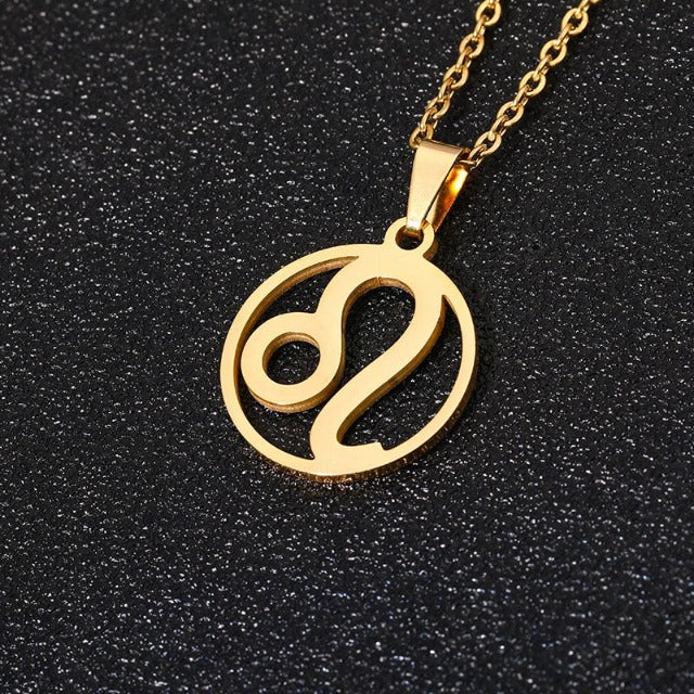 Astra – Collier zodiacal avec pendentif de 12 constellations