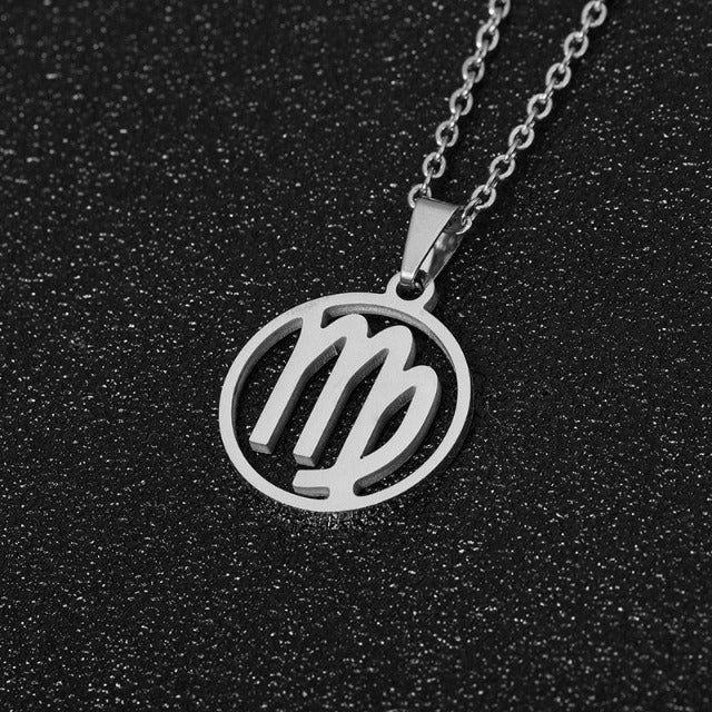 Astra – Collier zodiacal avec pendentif de 12 constellations