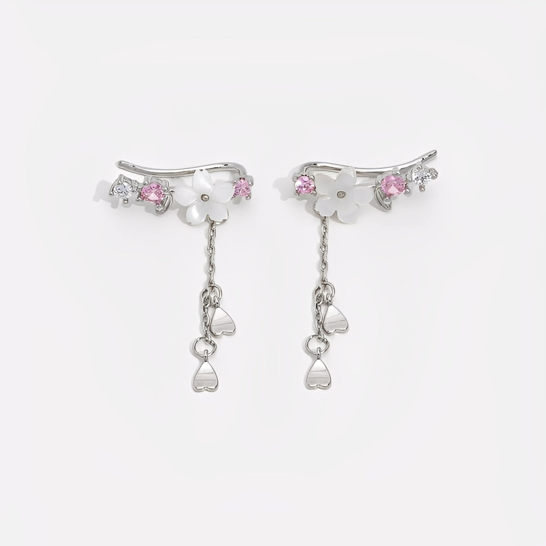 Sakura – Boucles d'oreilles fleur de cerisier
