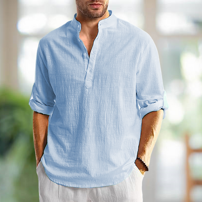 Bryson - Chemise Décontractée en Lin pour Homme