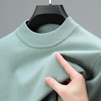 Giorgio - Pull en cachemire pour homme avec ourlet inférieur