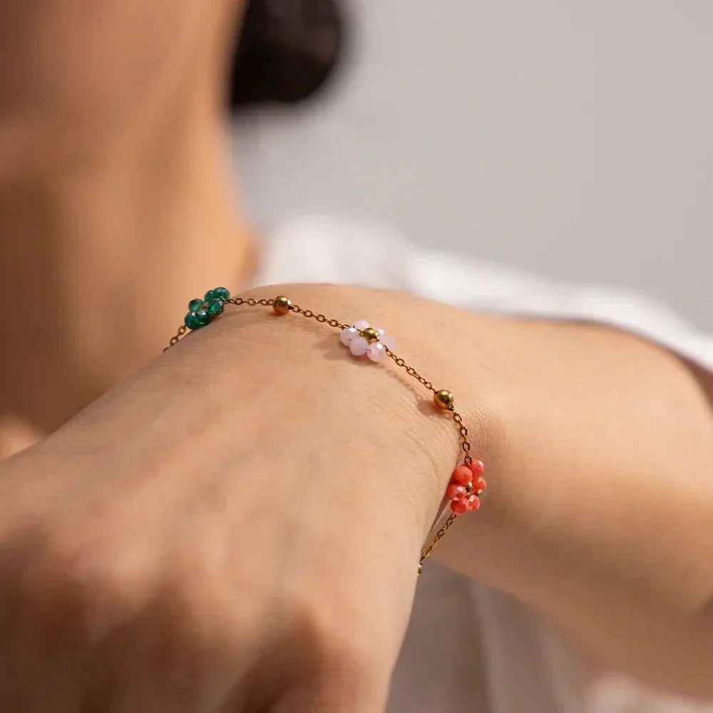 Eliane – Bijoux floraux printaniers