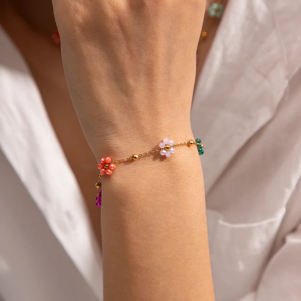 Eliane – Bijoux floraux printaniers