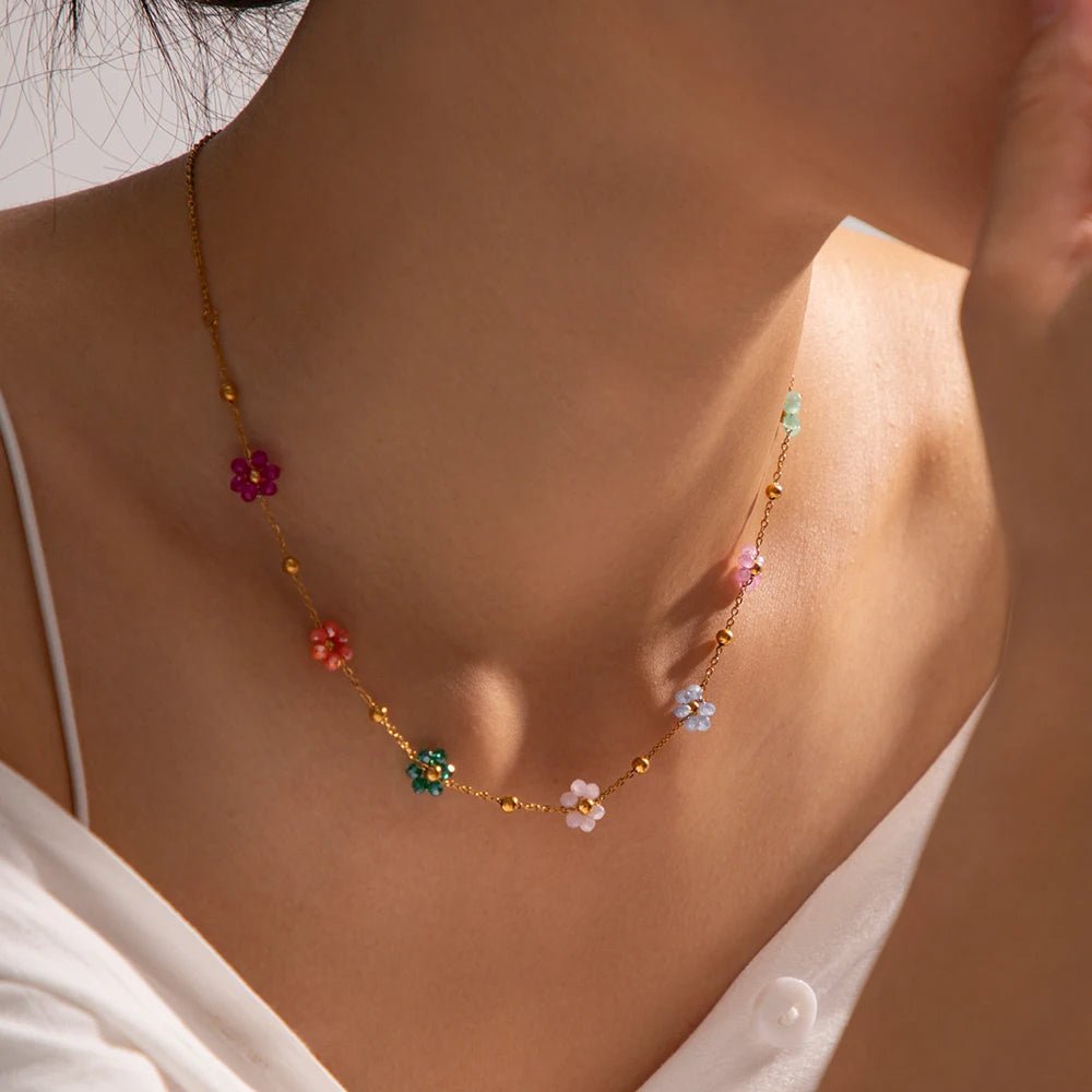 Eliane – Bijoux floraux printaniers