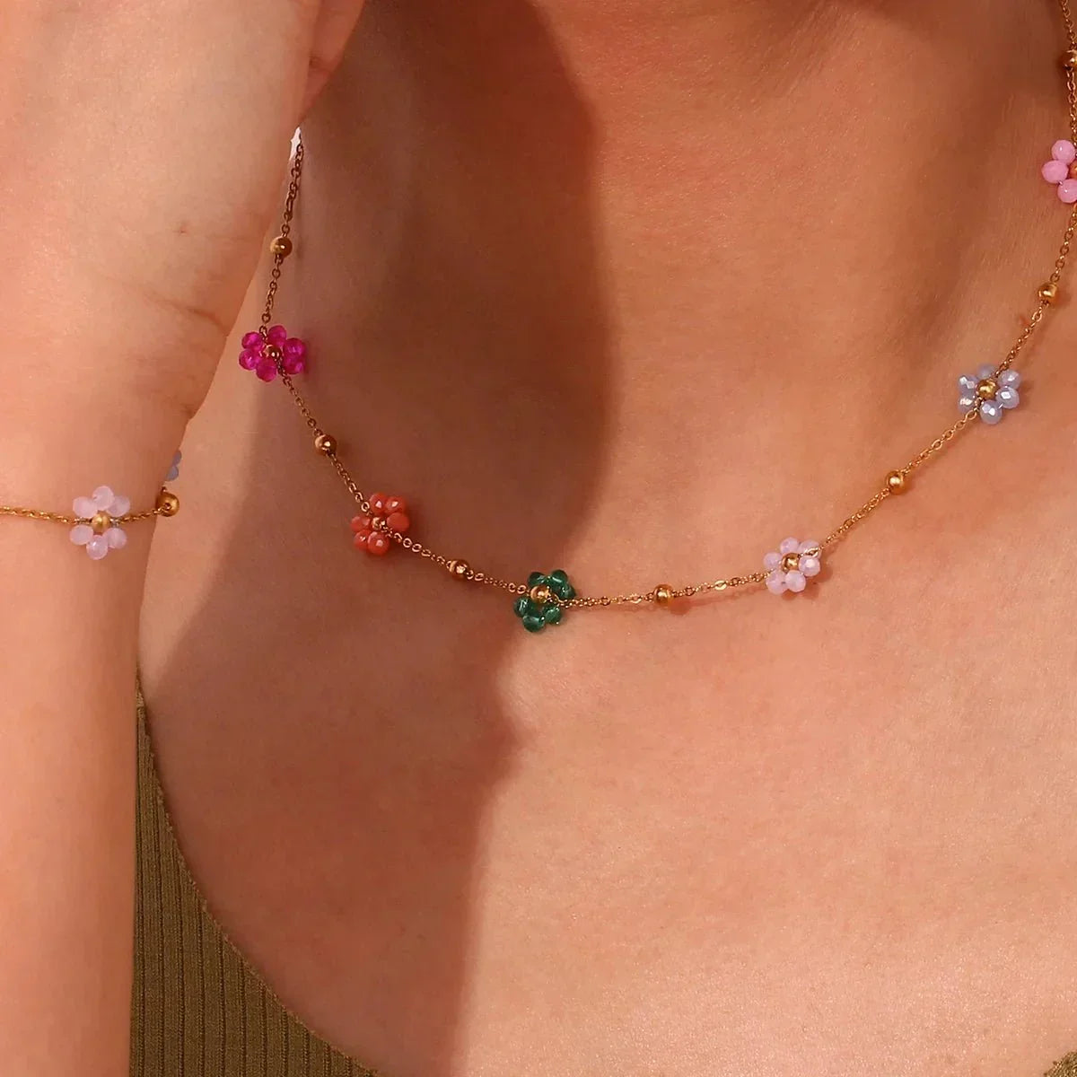 Eliane – Bijoux floraux printaniers