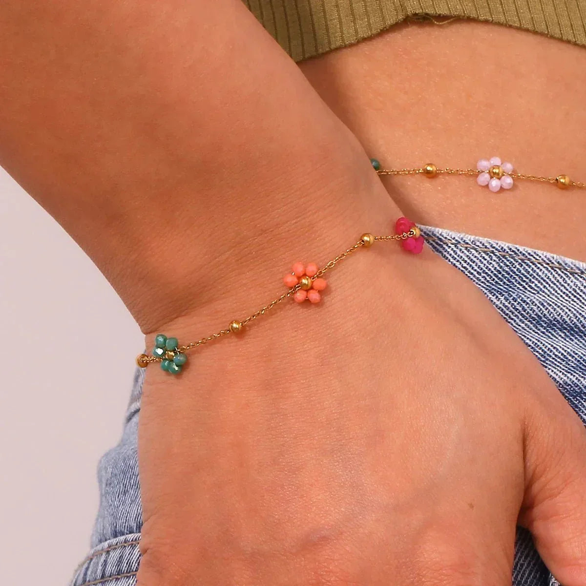Eliane – Bijoux floraux printaniers