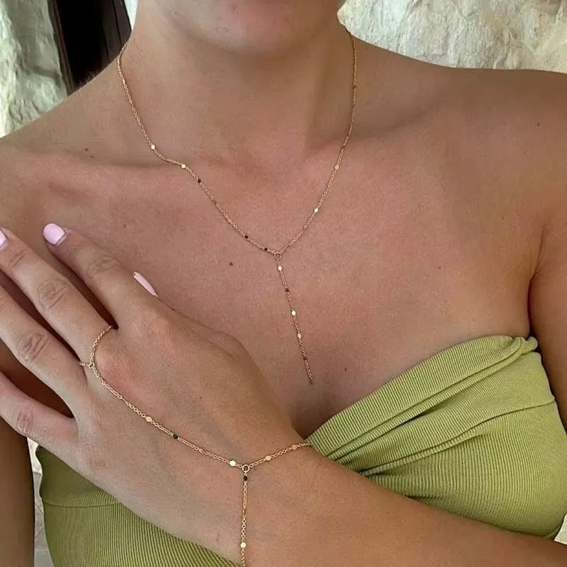 Lynda – Bracelet de chaîne oriental élégant