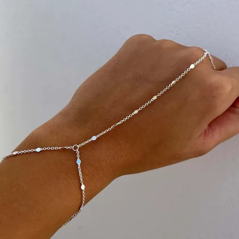 Lynda – Bracelet de chaîne oriental élégant