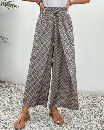 Daniella - Pantalon ample pour femmes avec imprimé géométrique