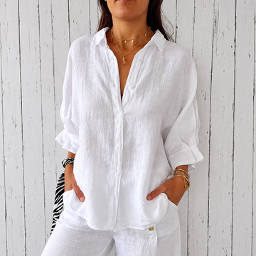 Madison - Élégante Blouse avec Design Classique et Boutons