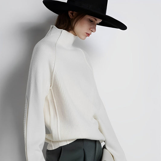 Marcia - Pull en cachemire avec col haut