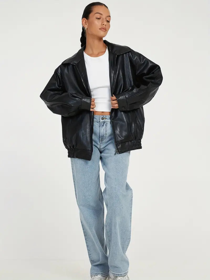 Althea - Le blouson cuir classique