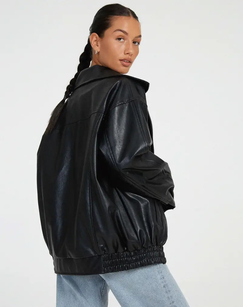 Althea - Le blouson cuir classique