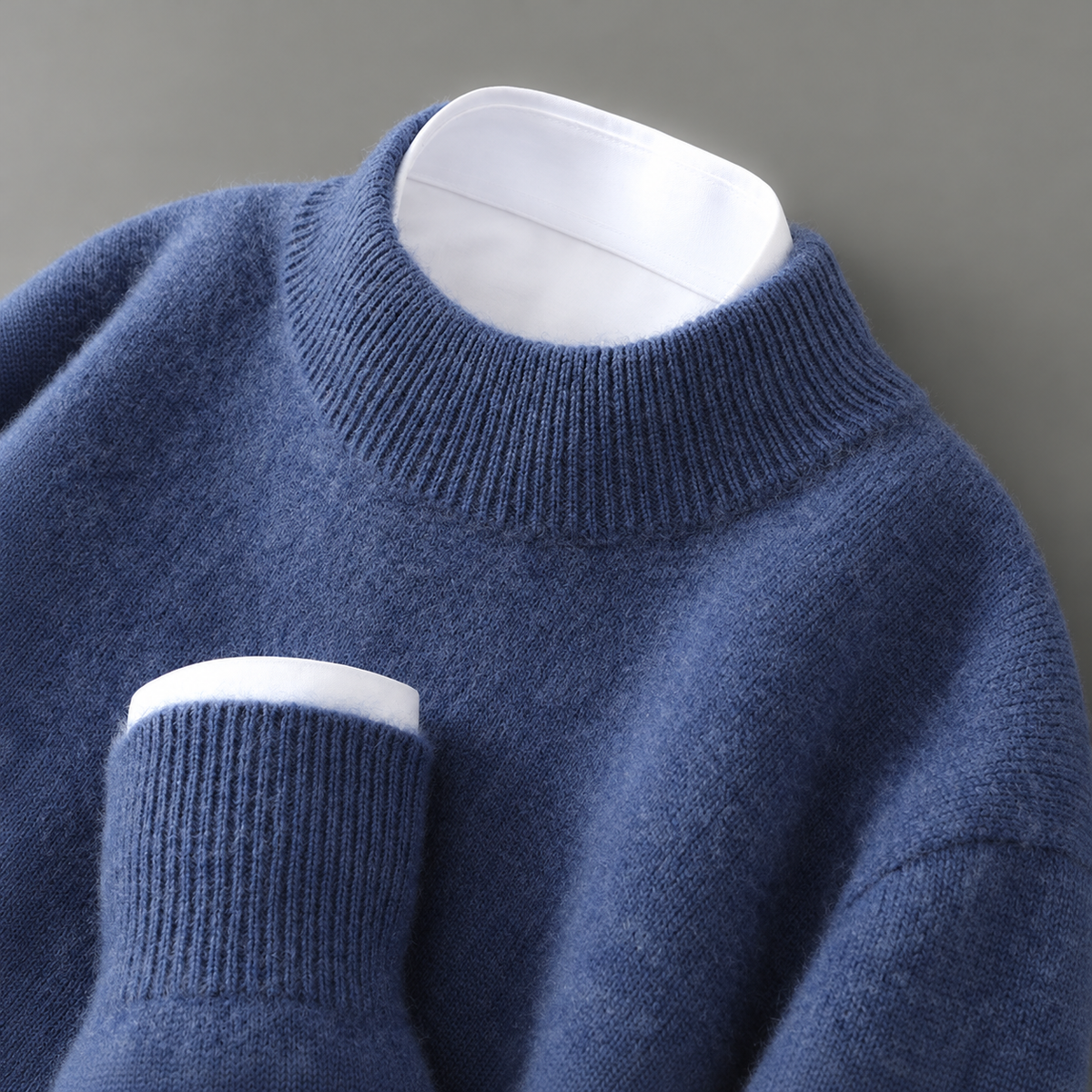 Wayne - Pull rétro épais pour hommes